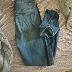 MOTHER Blue Skinny Jeans Classic Style